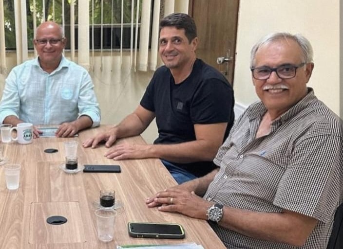 Paulo Sérgio Luz, Éder Rezende e Edson Borges.